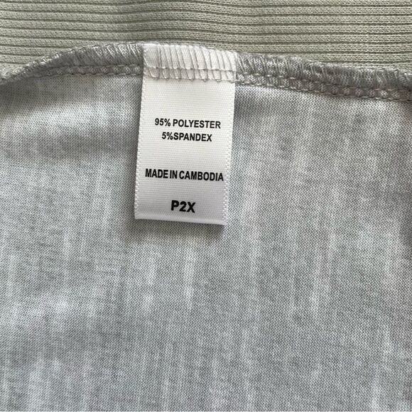 MUK LUK super soft butter knit lightweight long open gray cardigan size P2X - Picture 5 of 6